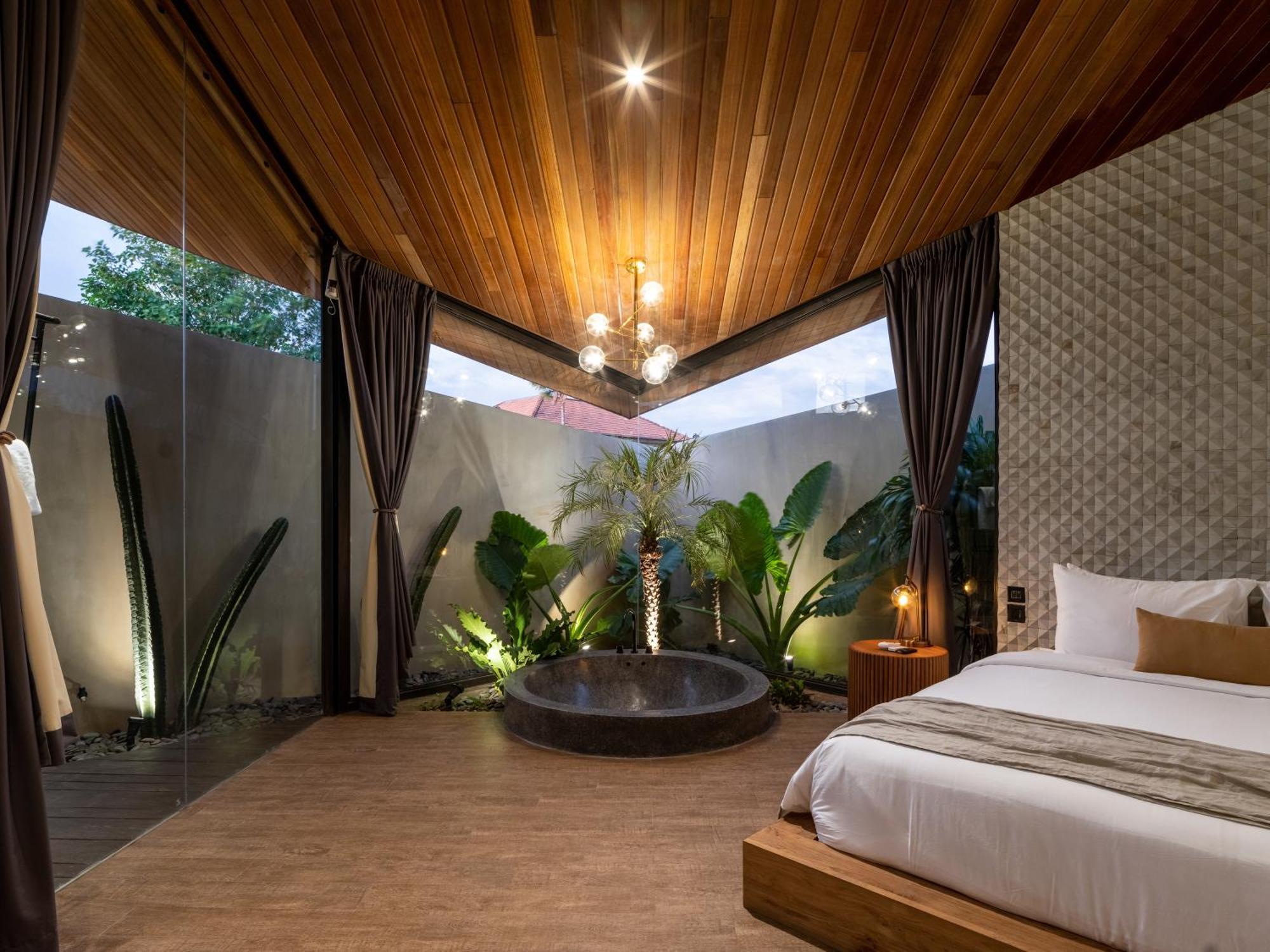 Villa Feh Bali By House Of Winds - Neo Tropical Eden Near Canggu Керобокан Экстерьер фото