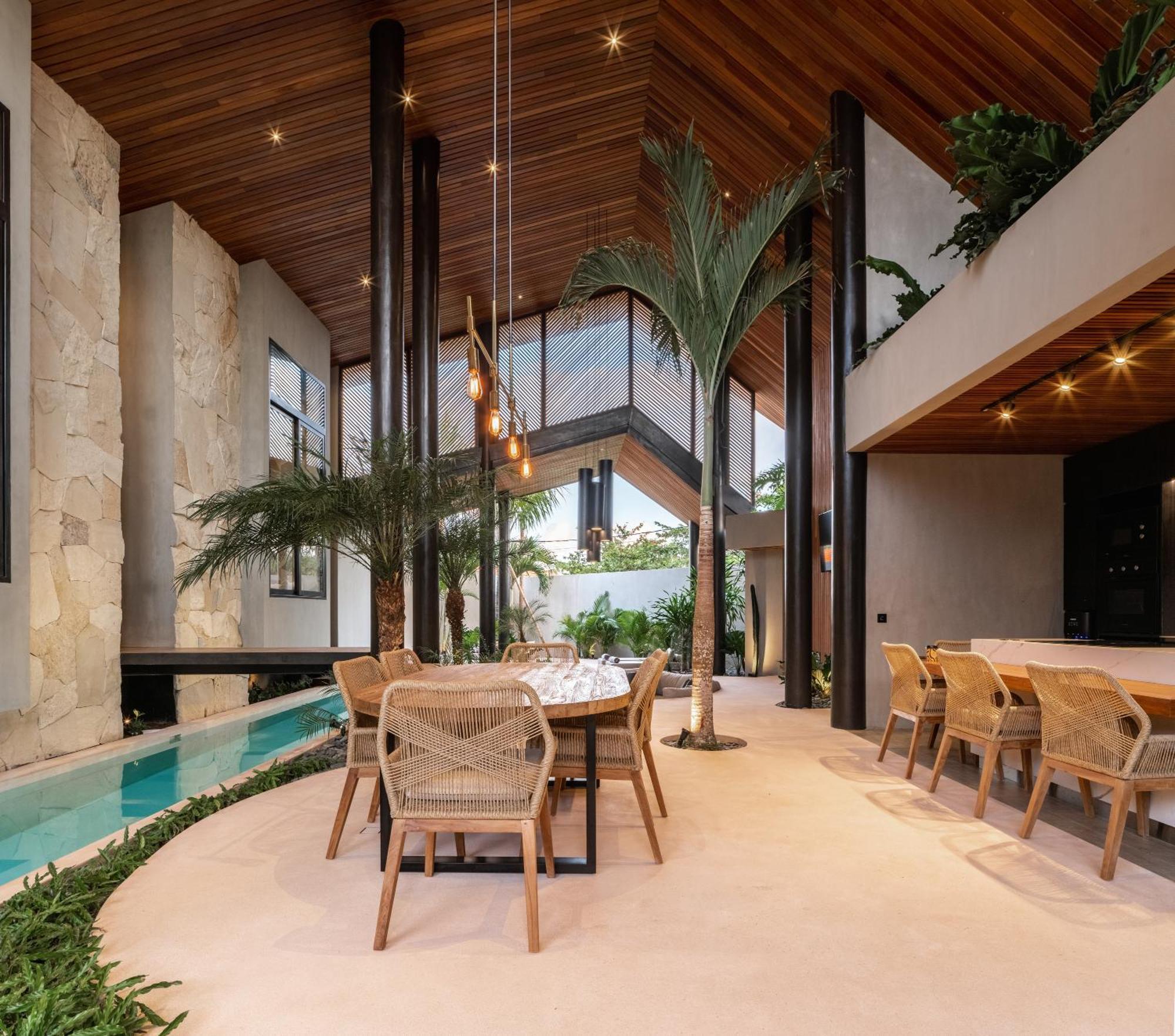 Villa Feh Bali By House Of Winds - Neo Tropical Eden Near Canggu Керобокан Экстерьер фото